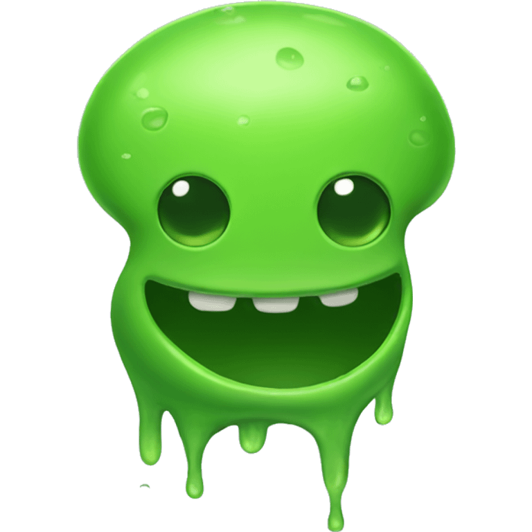 green slime emoji