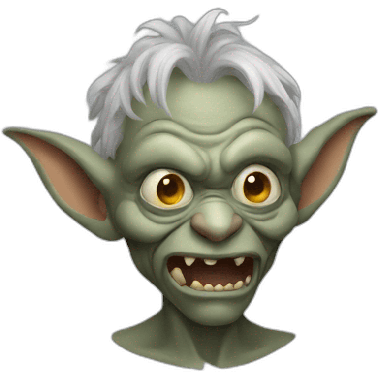 ugly grey goblin emoji