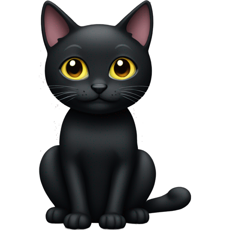 black cat emoji