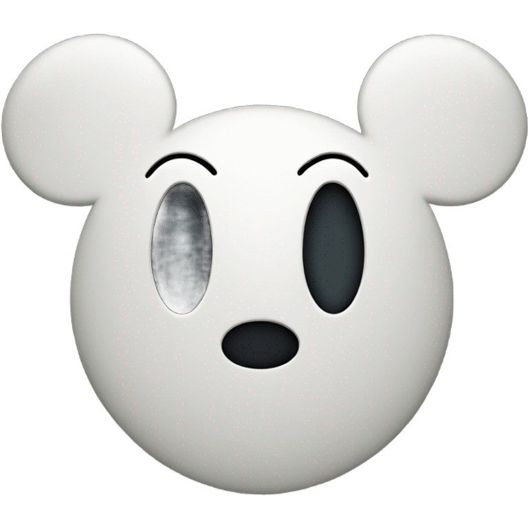 Mickey Mouse head emoji