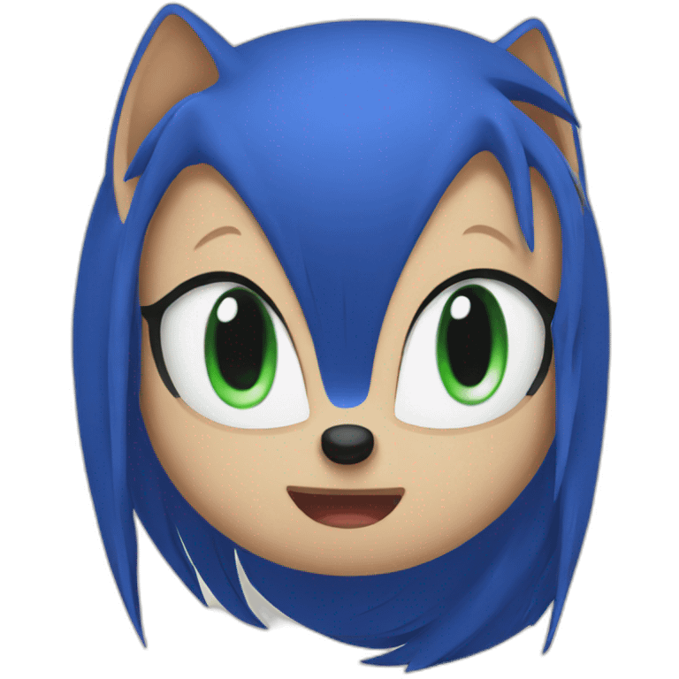 Pregnant sonic emoji