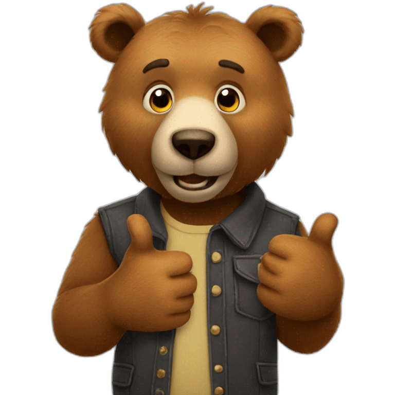 bear-thumbs-up emoji