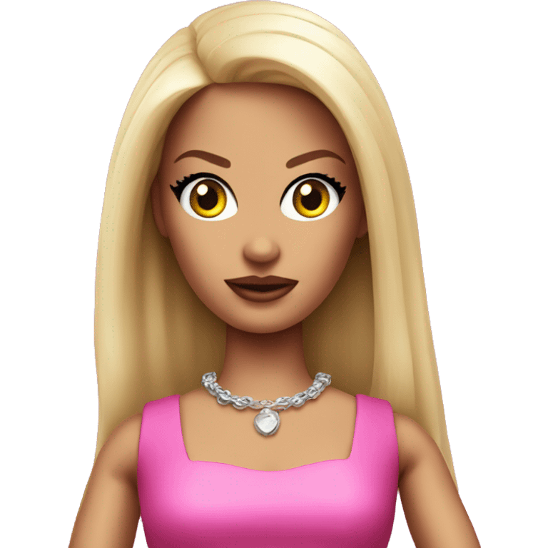 evil barbie emoji