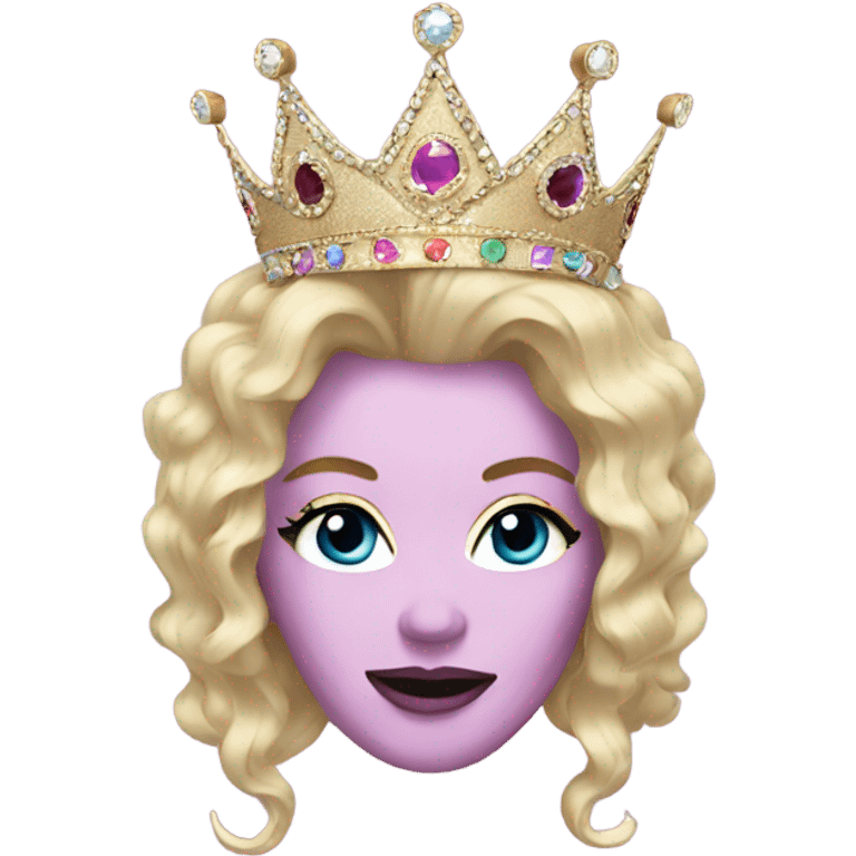 Drag queen crown emoji