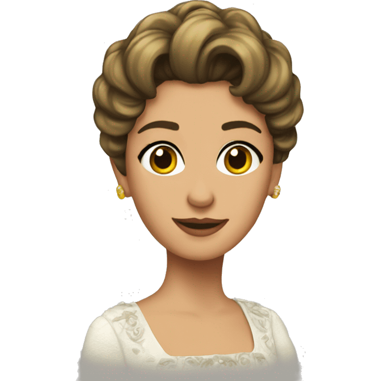 Reina pelirroja  emoji