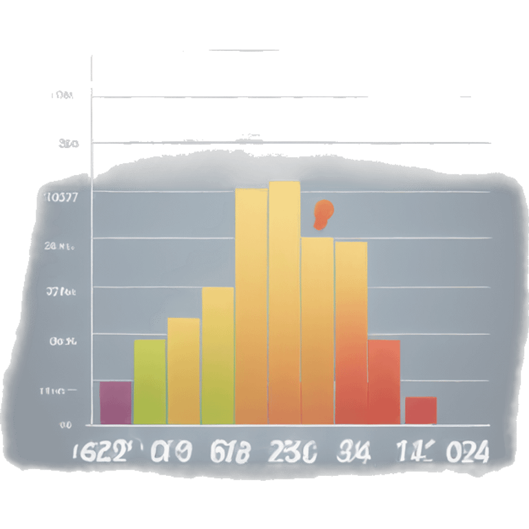 Charts with trends emoji