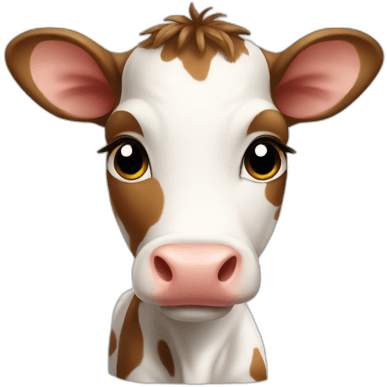 baby cow emoji