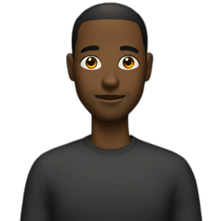 black men emoji