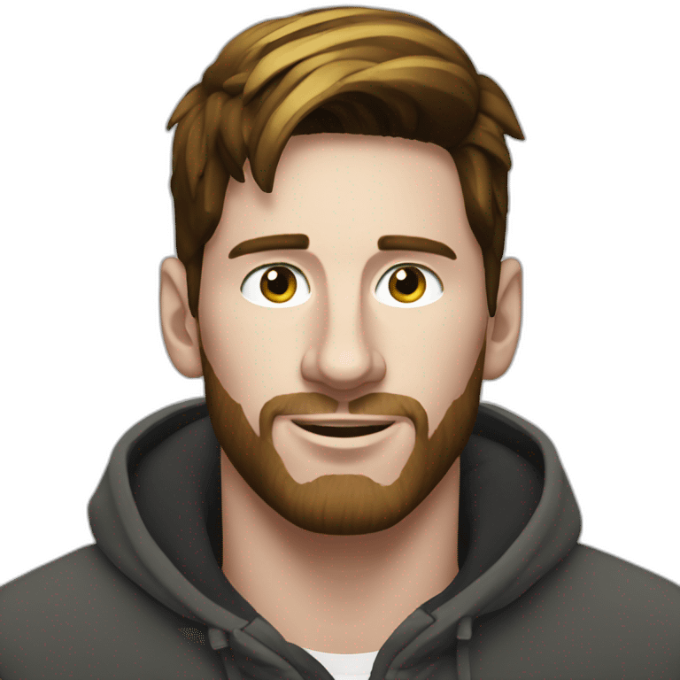 Messi golden balloon emoji