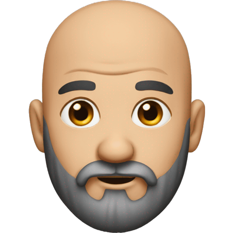 kilt, bald head, beard emoji