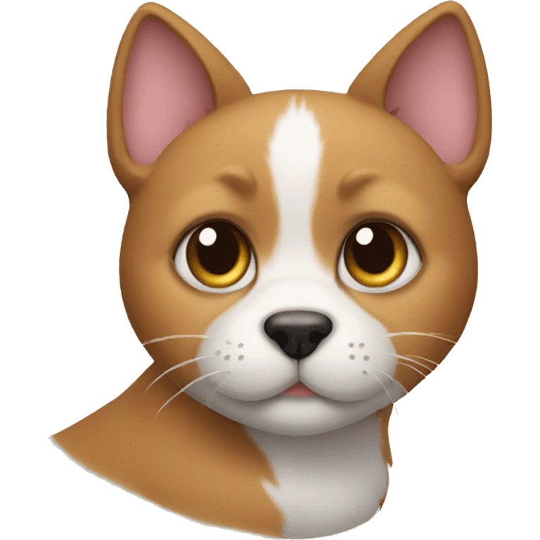 dog cat hybrid emoji