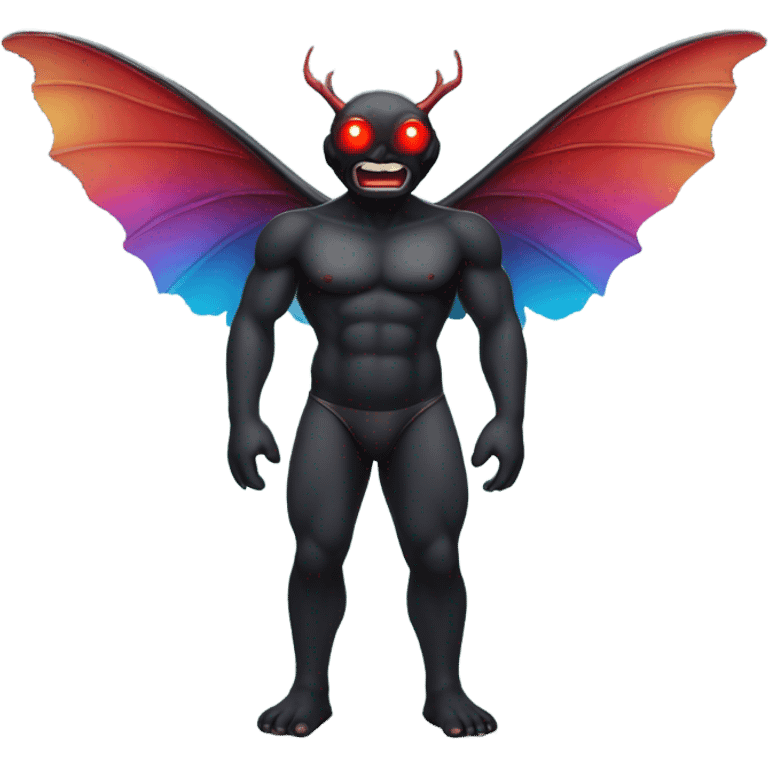 Mothman in a speedo emoji