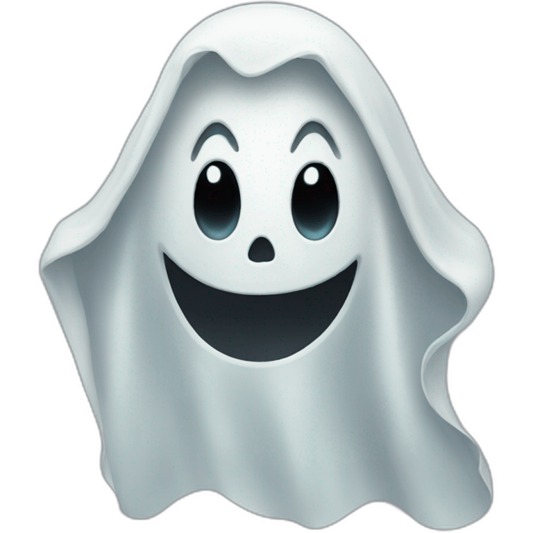 terrifying ghost emoji