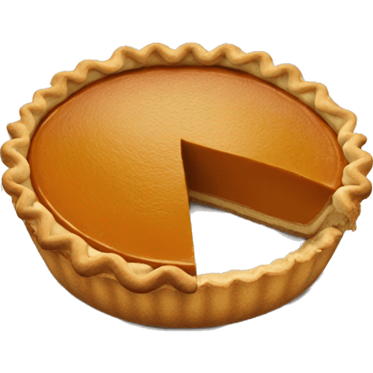 Pumpkin pie  emoji