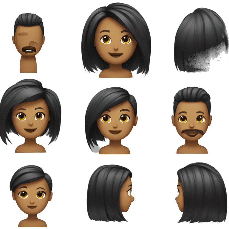 hairstylist  emoji