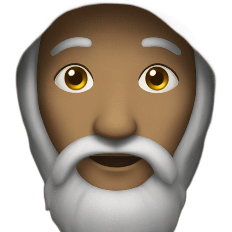 A soothsayer emoji