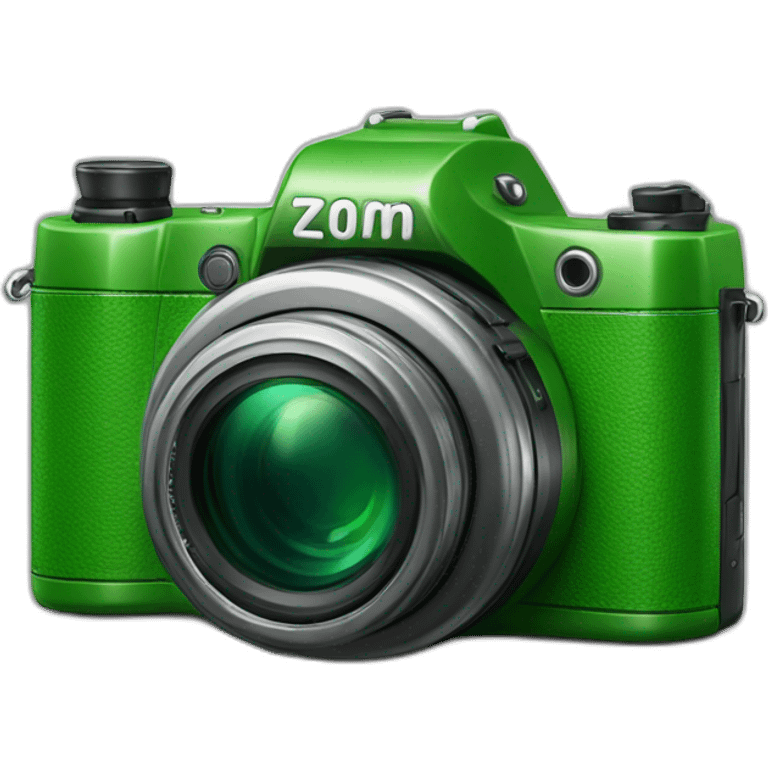 Camera green style Android zoom x1000 emoji