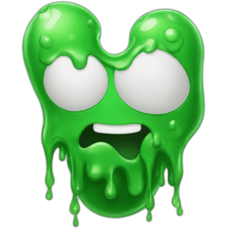 Green goo emoji