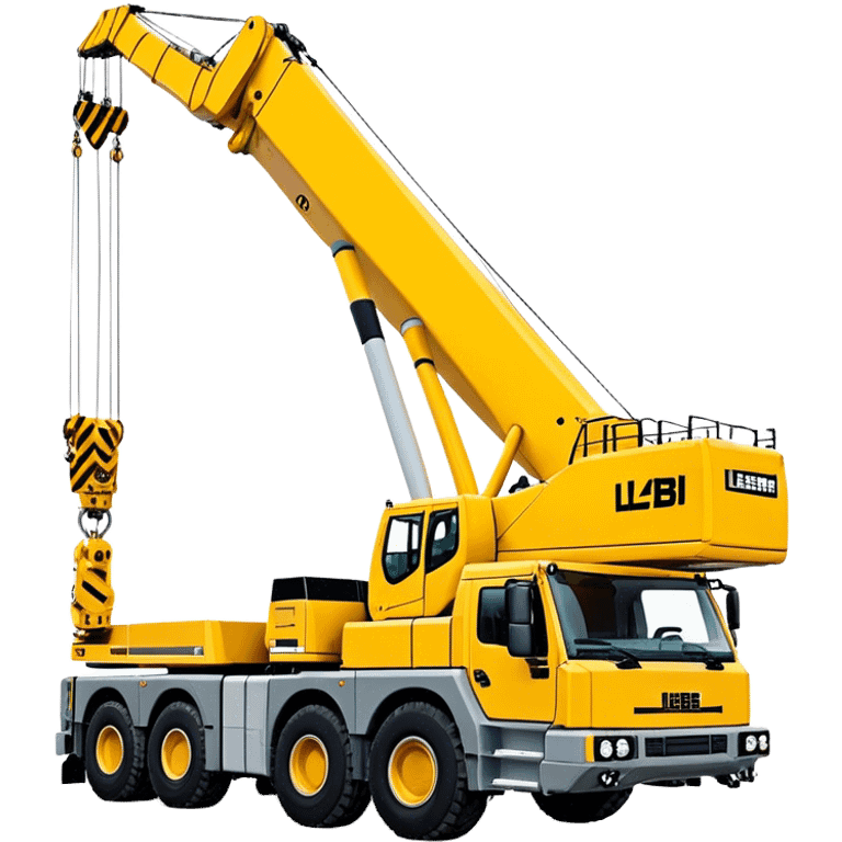 Crane - Liebherr LTM 1200-5.1 (Model Year: 2022) (Iconic colour: Yellow) emoji