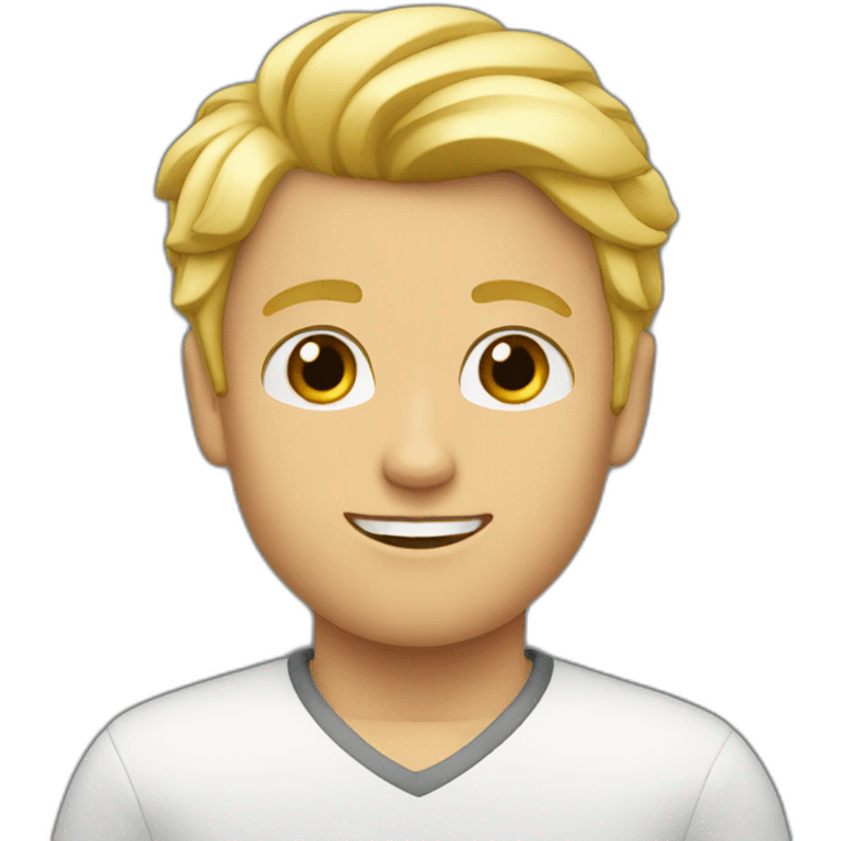 Garcon blond emoji