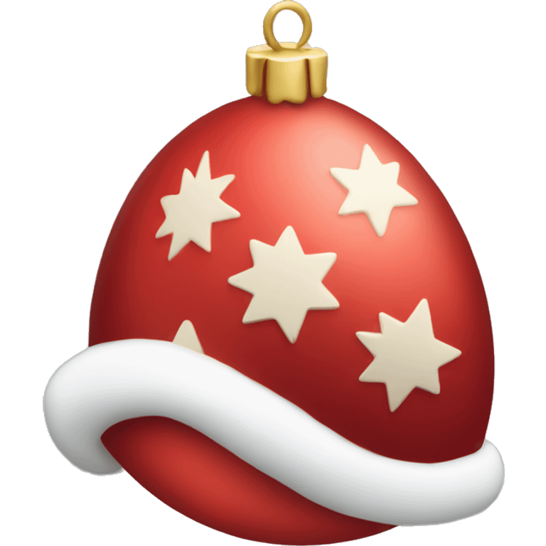 Christmas red decoration  emoji