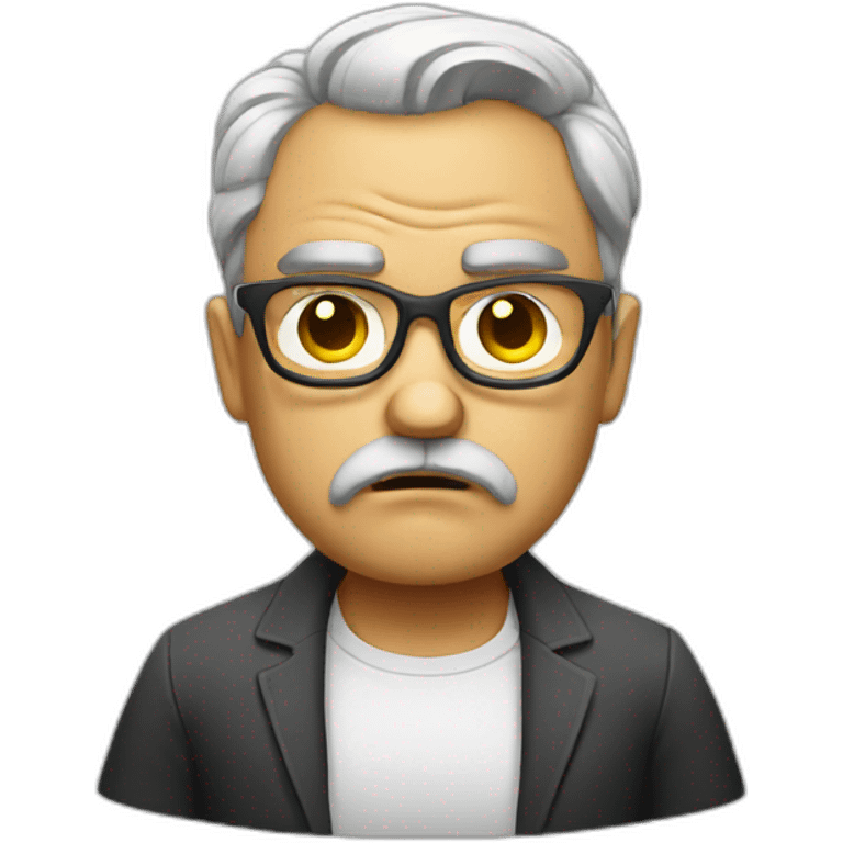 grumpy designer emoji