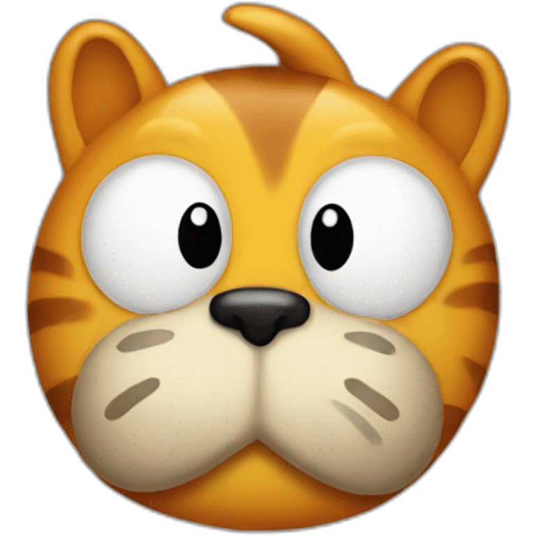 I hate Garfield's friend emoji