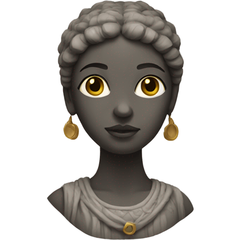 girl ancient statue emoji