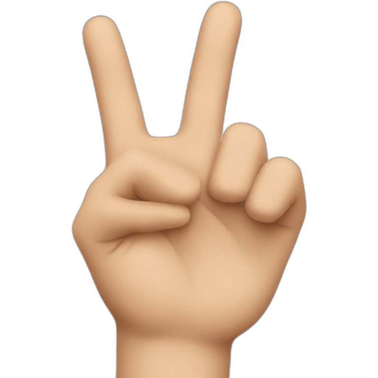 a hand pointing down emoji