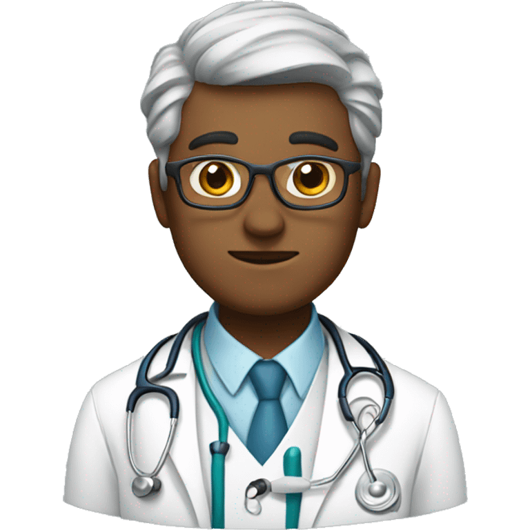 doctor not wearing doctor clothes emoji