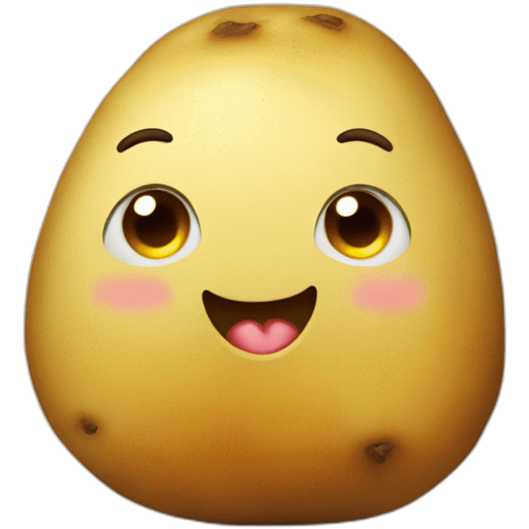 cute potato emoji