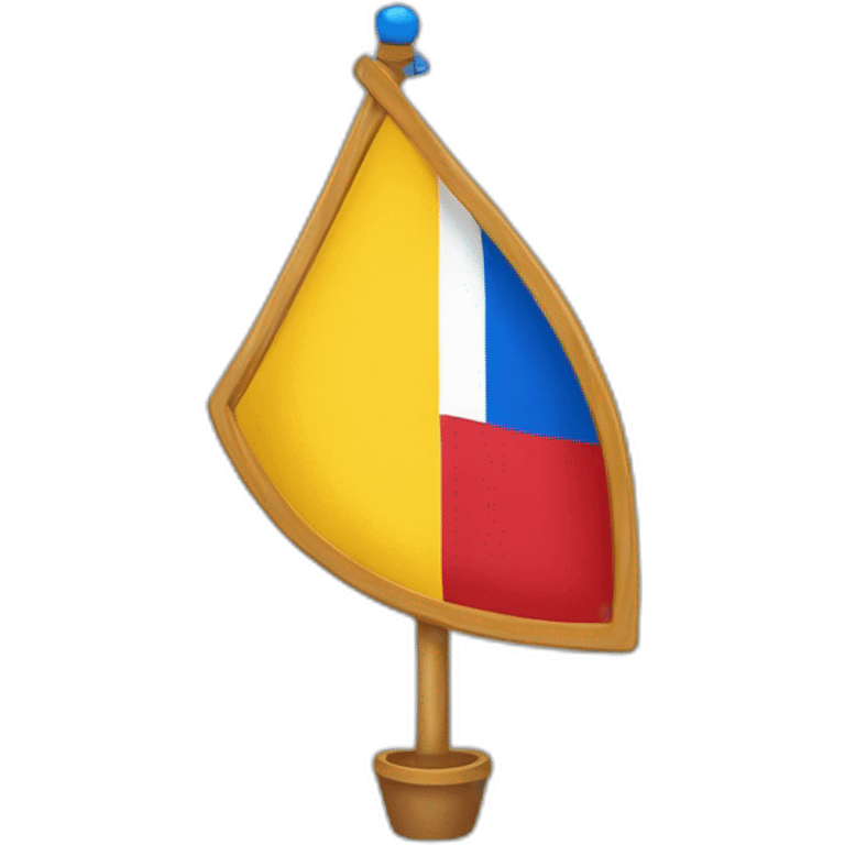 Drapeau tchétchène emoji