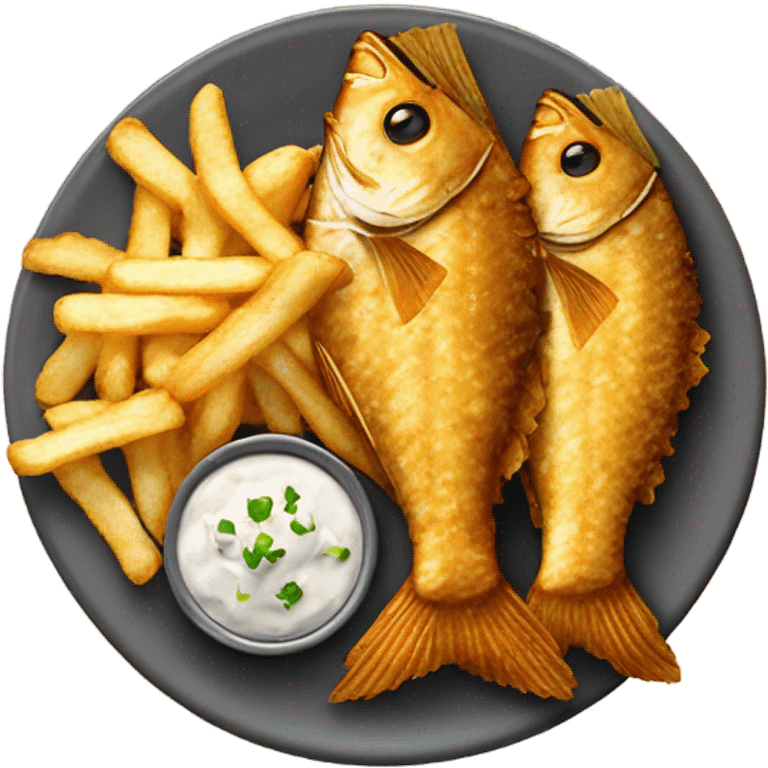 Fish and chips  emoji