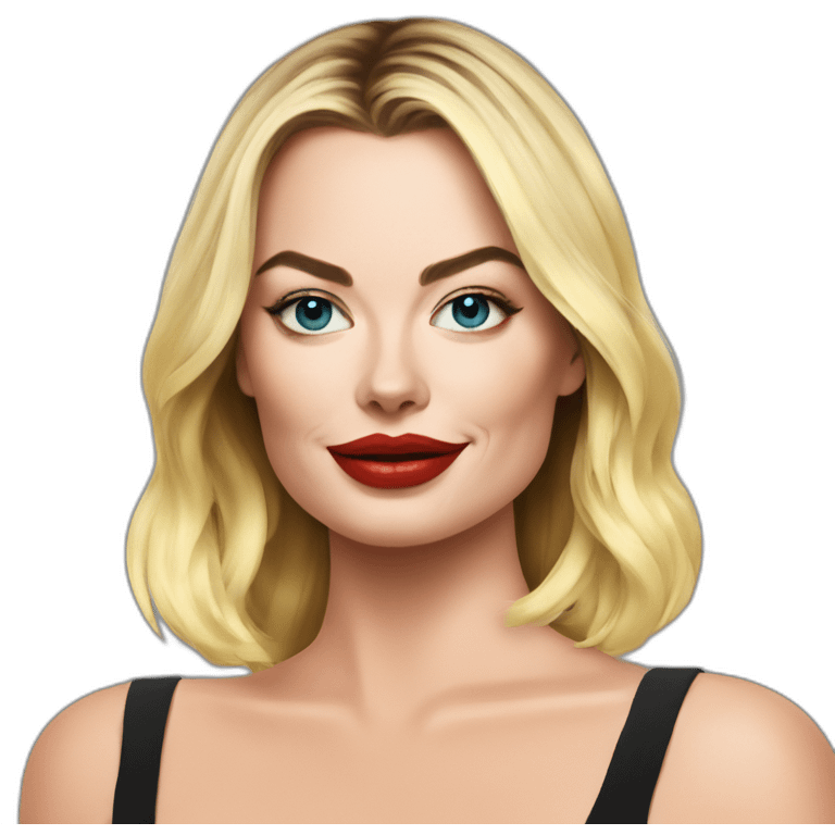 Margot Robbie emoji