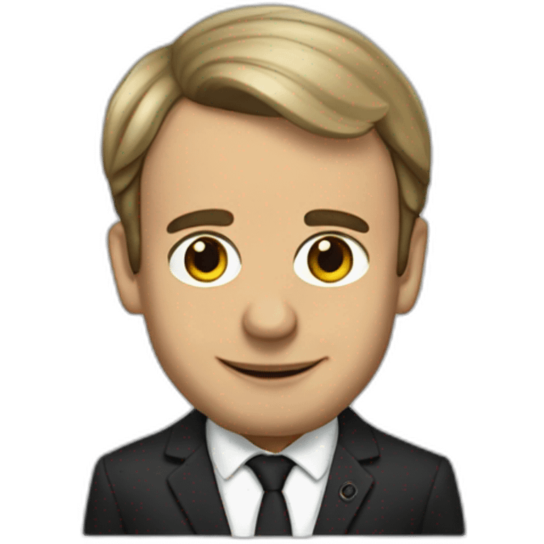 Emanuel Macron  emoji