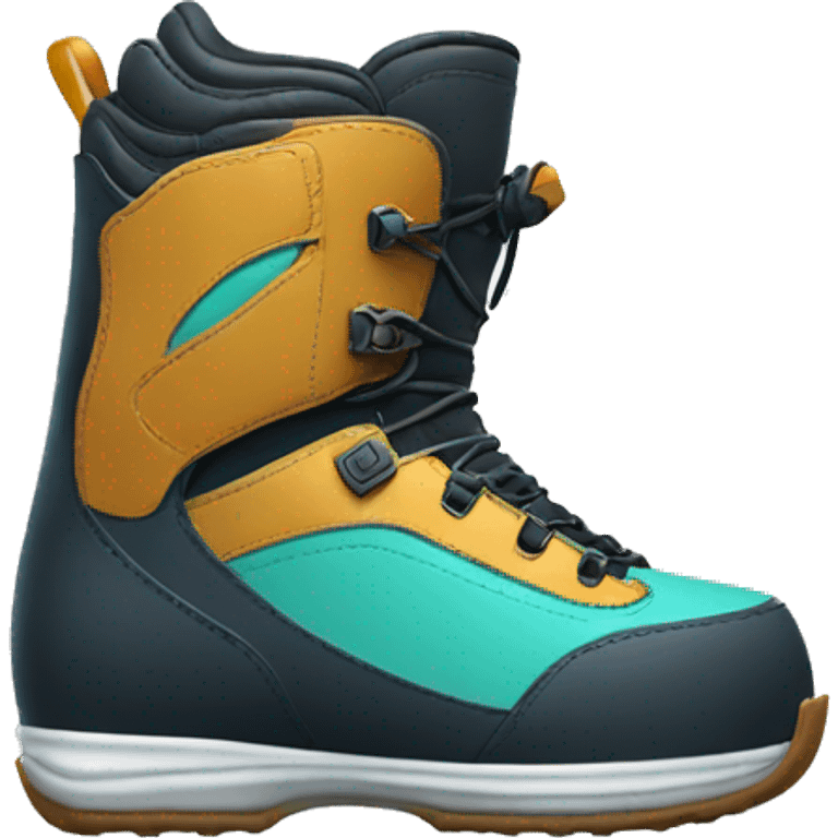 Snowboarding boots emoji