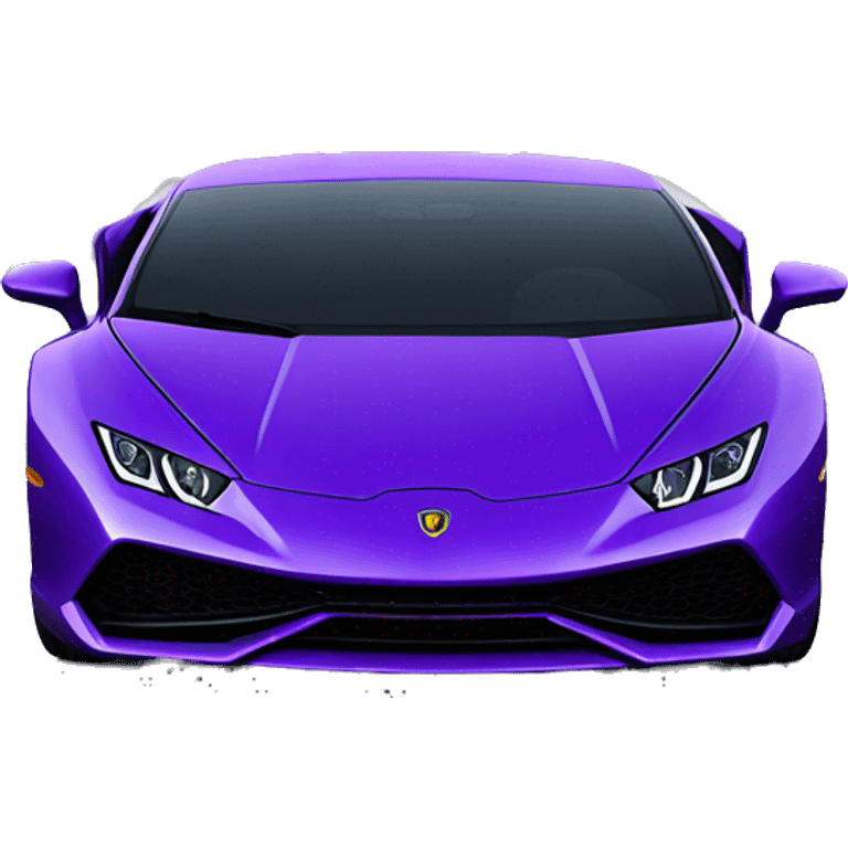 violet lamborghini huracan emoji