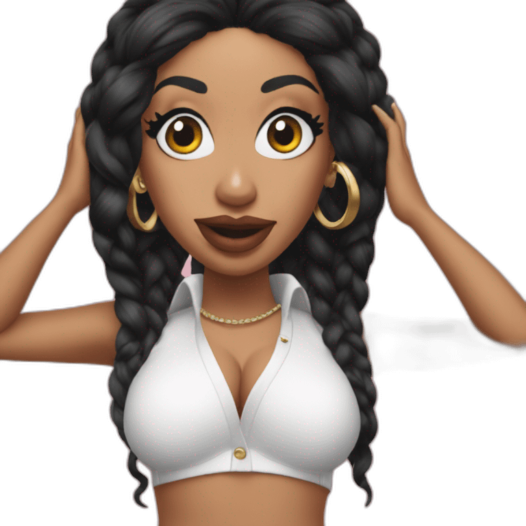 Cardi B was    emoji