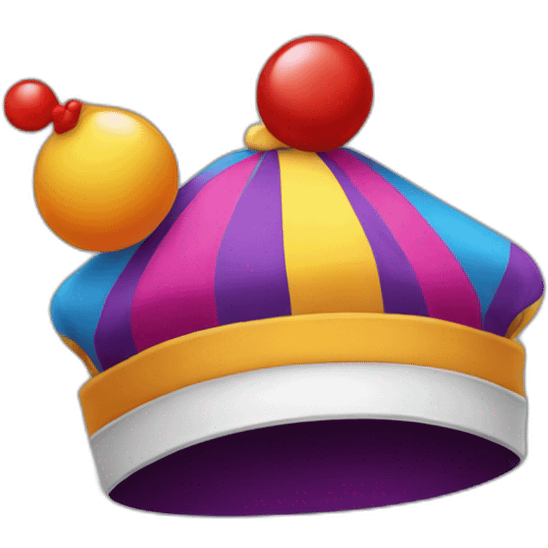 Clown hat emoji