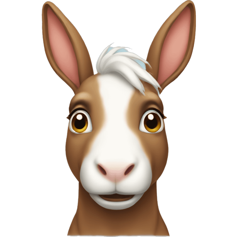 Bunny horse  emoji