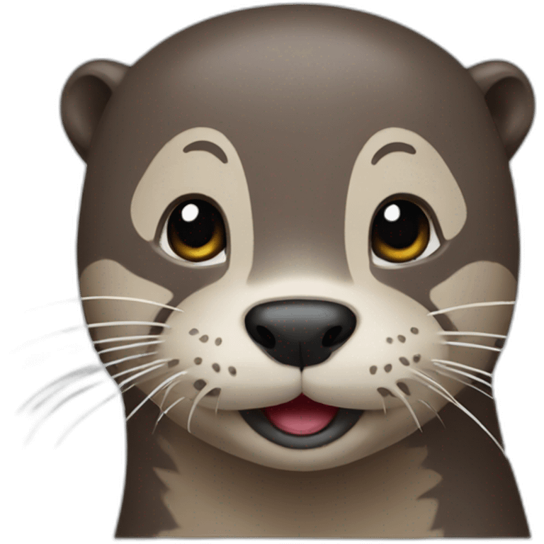 Otter Willkommen emoji