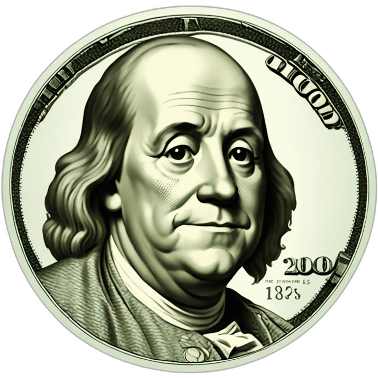 Money-Mouth Face benjamin franklin emoji