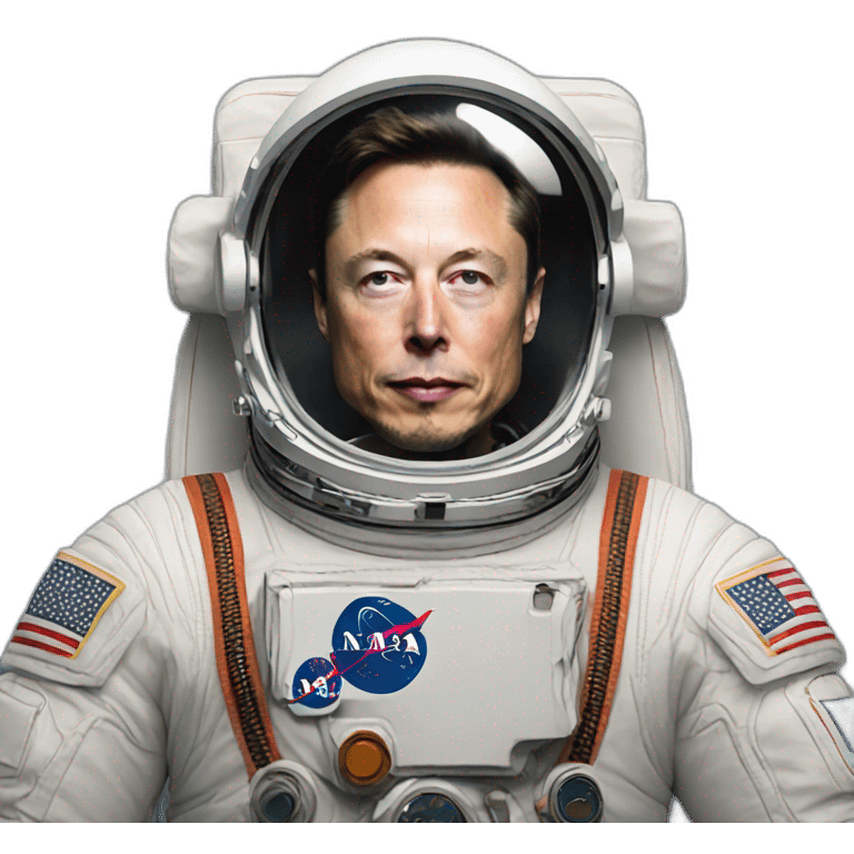 Elon musk astronaut emoji