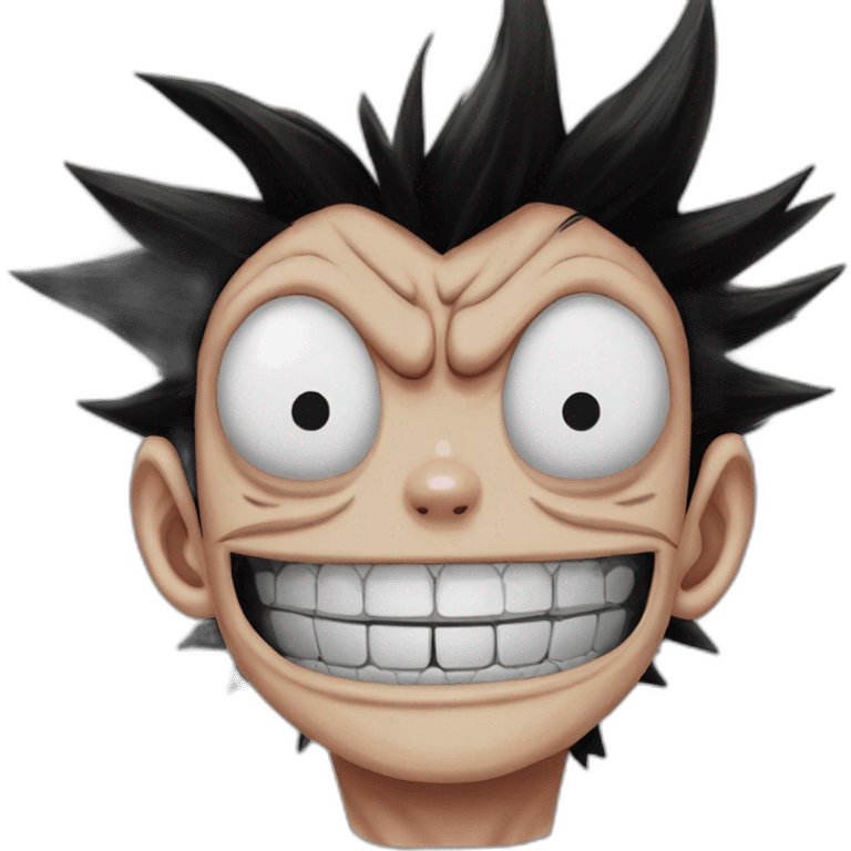 Monkey D Luffy gear 5 emoji