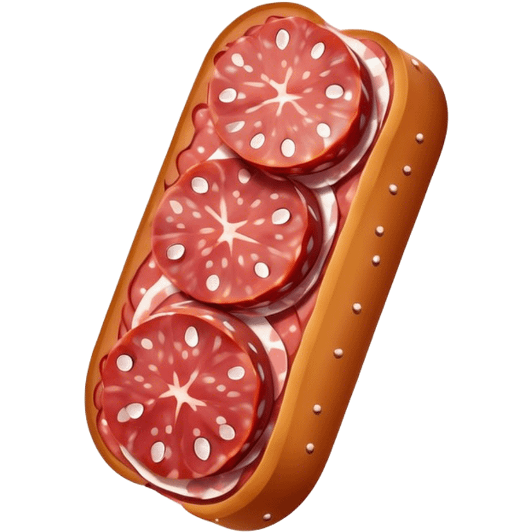 Salami emoji