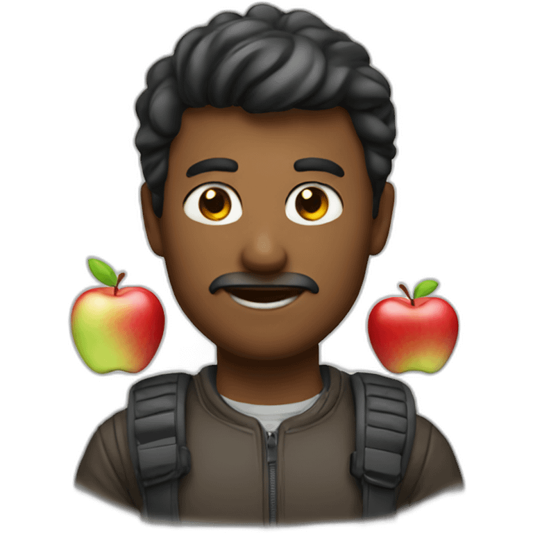 Apple fanboy emoji