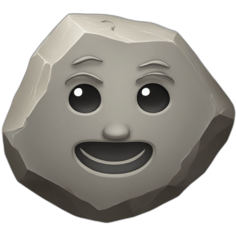 Stone emoji