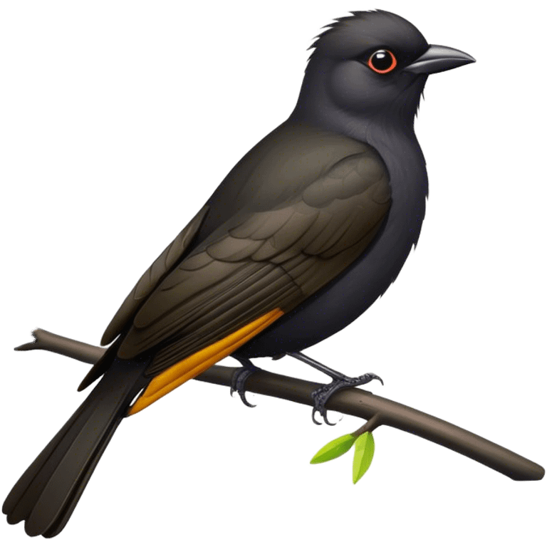  Black Bulbul  emoji