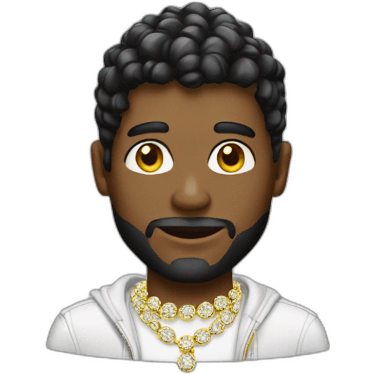 Bling bling guy emoji