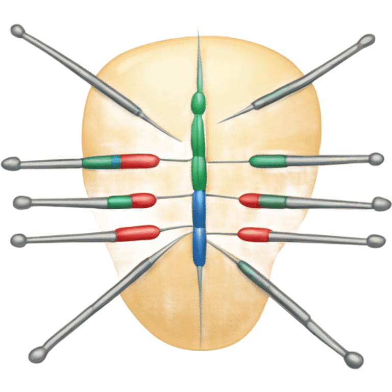 Acupuncture on lower back emoji